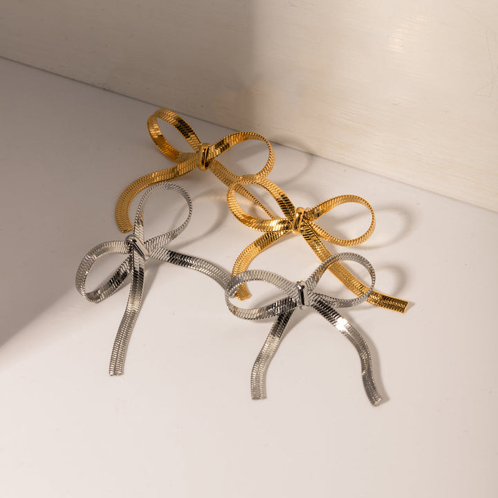 Sophia Bow Earrings