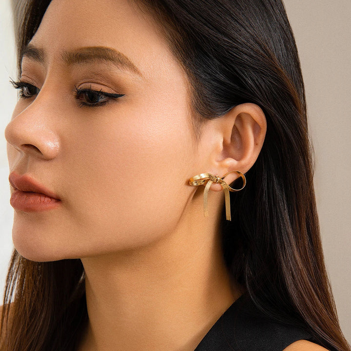 Sophia Bow Earrings